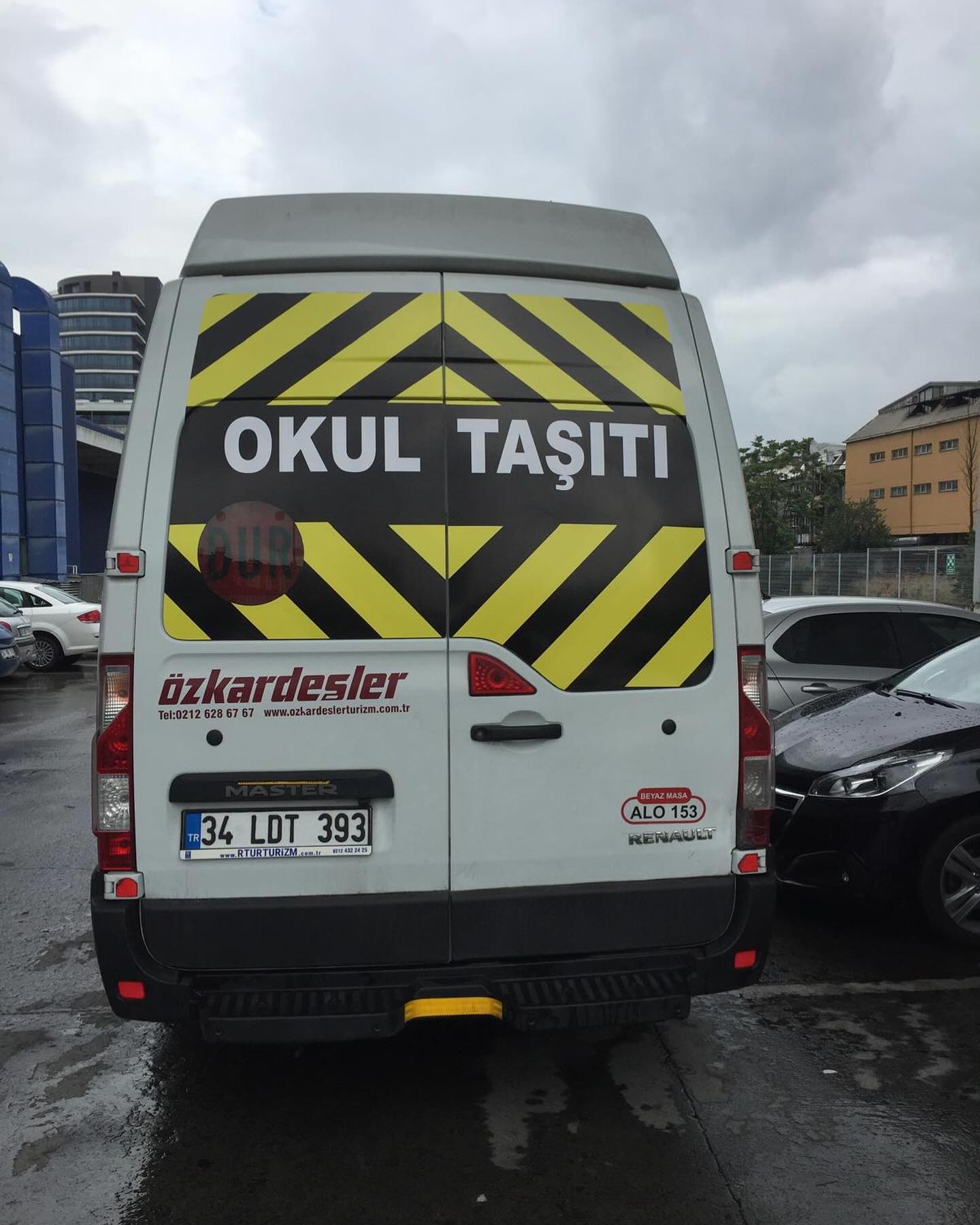 Okul taşıtı folyo