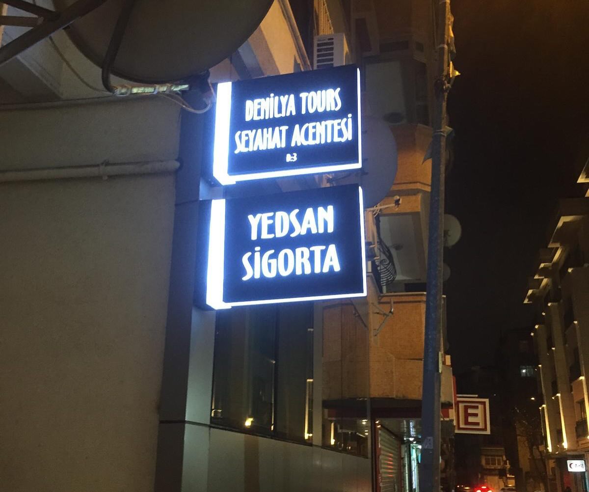 Medya Reklam — gece ışıklı tabela uygulaması